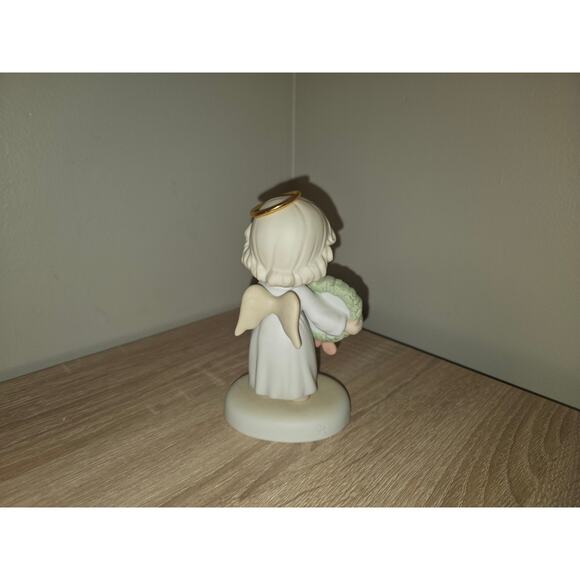 1998 Enesco Precious Moments "Time For A Holy Holiday" 455849 Porcelain Figurine - Picture 3 of 5